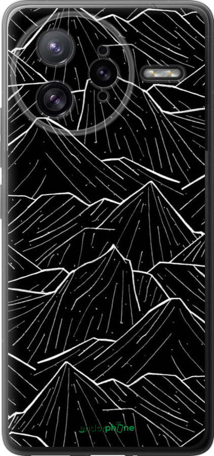 Силиконовый чехол С изображением Темных гор для Xiaomi Poco F7 Ultra - 6489u-4086 изображение 