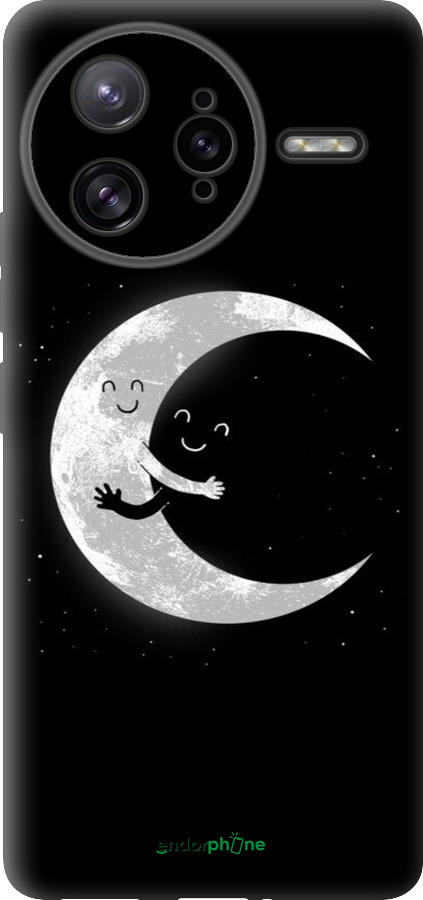 Силиконовый чехол Лунные объятия для Xiaomi Redmi K80 Pro - 6508u-4145 изображение 