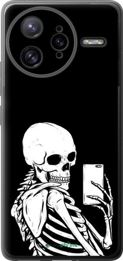 Силиконовый чехол Скелет делает Selfie для Xiaomi Redmi K80 Pro - 6535u-4145 изображение 