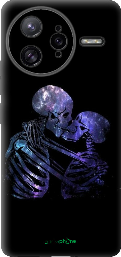 Силиконовый чехол С изображением скелета для Xiaomi Redmi K80 Pro - 6537u-4145 изображение 