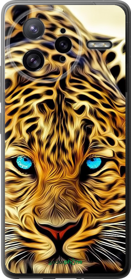 Силиконовый чехол Леопард для Xiaomi Redmi K80 Pro - 6611u-4145 изображение 