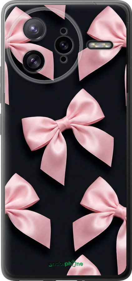 Силиконовый чехол Coquette Ribbons Dark Coquette для Xiaomi Redmi K80 Pro - 6767u-4145 изображение 