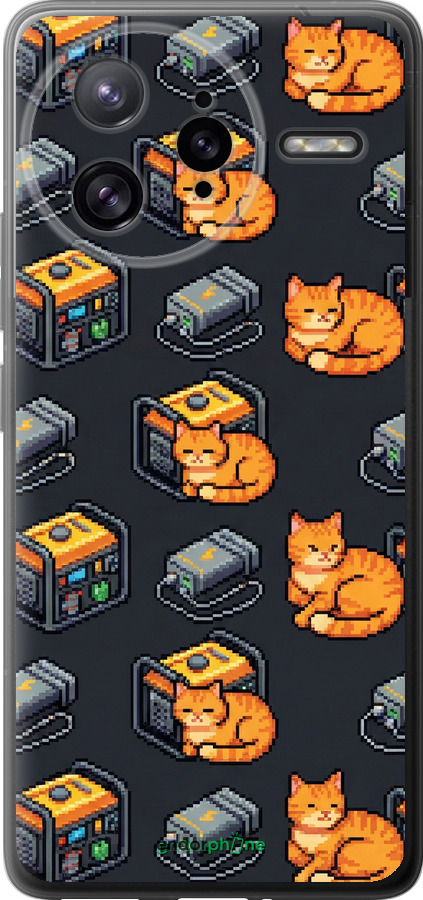 Силіконовий чехол Autonomous Zone для Xiaomi Redmi K80 Pro - 6771u-4145 изображение 