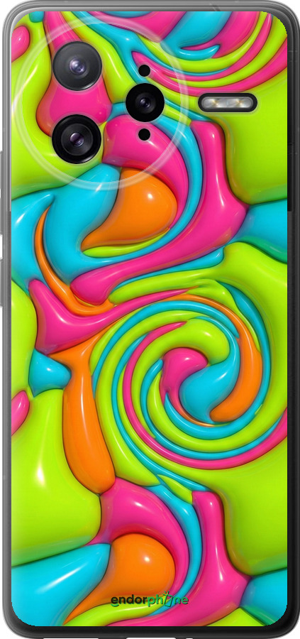 Силиконовый чехол Y2K Jelly Dream для Xiaomi Redmi K80 Pro - 6780u-4145 изображение 