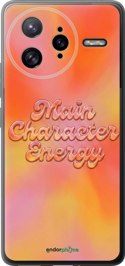 Силиконовый чехол Aura Gradient Main Character Energy Aesthetic Y2K для Xiaomi Poco F7 Ultra - 6783u-4086 изображение 