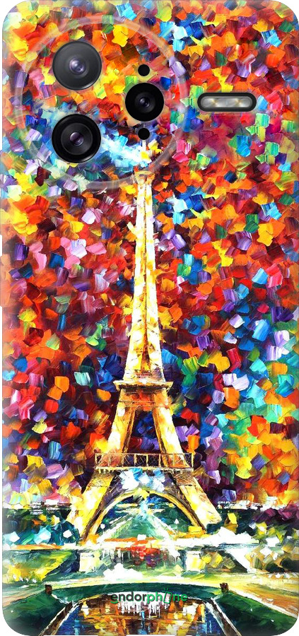 Силиконовый чехол Париж для Xiaomi Redmi K80 Pro - 830u-4145 изображение 