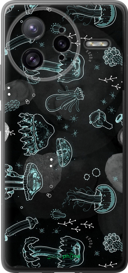 Силиконовый чехол Медузы для Xiaomi Redmi K80 Pro - 906u-4145 изображение 