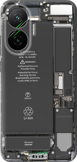 Силиконовый чехол Детали смартфона для Xiaomi Redmi Turbo 4 Pro 5G - 5487u-4239 изображение 