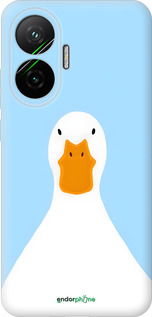 Силиконовый чехол Гусь для Xiaomi POCO F7 - 6350u-4228 изображение 