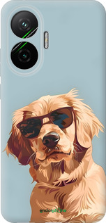 Силиконовый чехол Пес в очках для Xiaomi POCO F7 - 6381u-4228 изображение 
