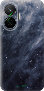 Силиконовый чехол Голубые облака, Голубая луна для Xiaomi POCO F7 - 6398u-4228 изображение 