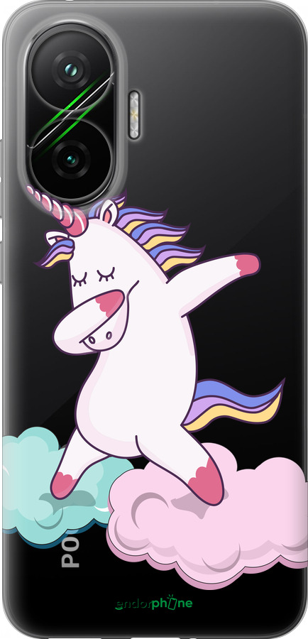Силиконовый чехол Единорог для Xiaomi Redmi Turbo 4 Pro 5G - 4702u-4239 изображение 