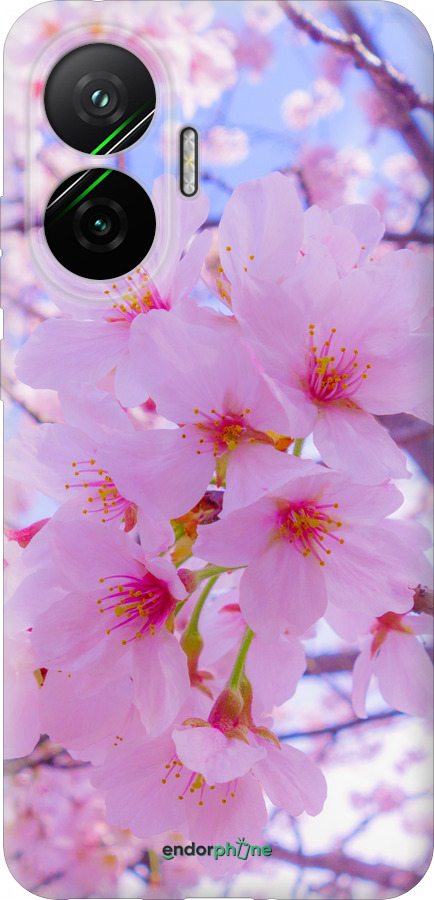 Силиконовый чехол Сакура для Xiaomi POCO F7 - 6029u-4228 изображение 