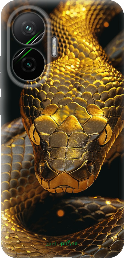 Силиконовый чехол Golden snake для Xiaomi Redmi Turbo 4 Pro 5G - 6072u-4239 изображение 