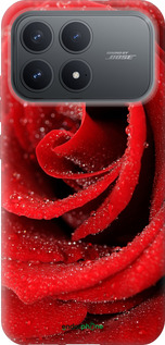 Силиконовый чехол Красная роза для Xiaomi Redmi K90 5G - 529u-4237 изображение 