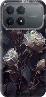Силіконовий чехол Троянди 2 для Xiaomi Redmi K90 5G - 5550u-4237 изображение 