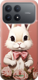 Силиконовый чехол Зайчик для Xiaomi POCO F8 Pro - 5669u-4231 изображение 