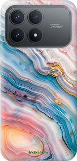 Силіконовий чехол Мрамор красивый для Xiaomi POCO F8 Pro - 6376u-4231 изображение 