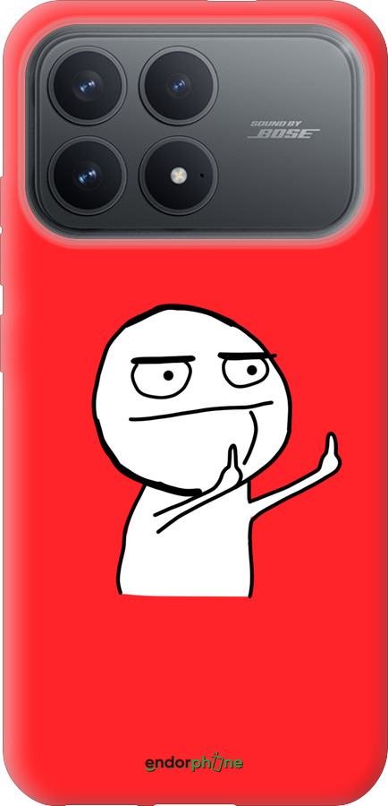 Силиконовый чехол Мем для Xiaomi Redmi K90 5G - 4578u-4237 изображение 