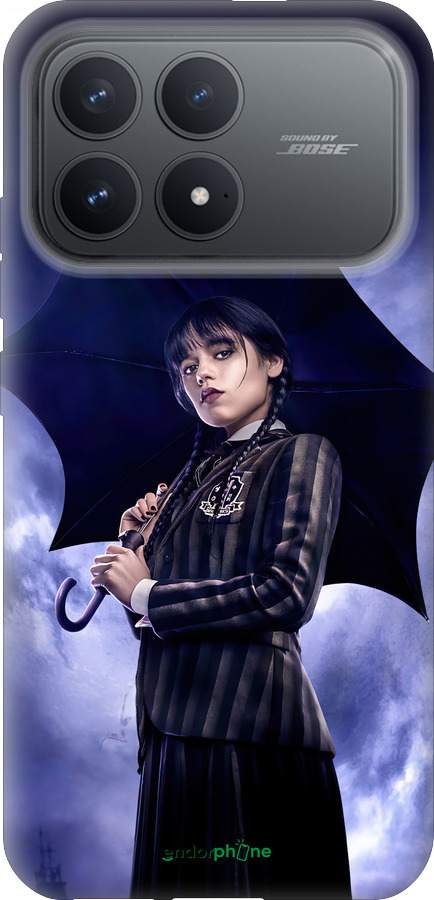 Силиконовый чехол Wednesday v2 для Xiaomi POCO F8 Pro - 5516u-4231 изображение 