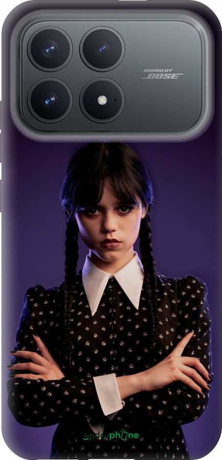 Силиконовый чехол Wednesday v3 для Xiaomi POCO F8 Pro - 5517u-4231 изображение 