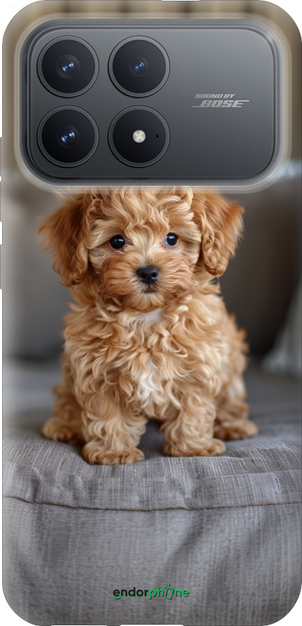 Силиконовый чехол Mini-maltipoo для Xiaomi Redmi K90 5G - 6158u-4237 изображение 