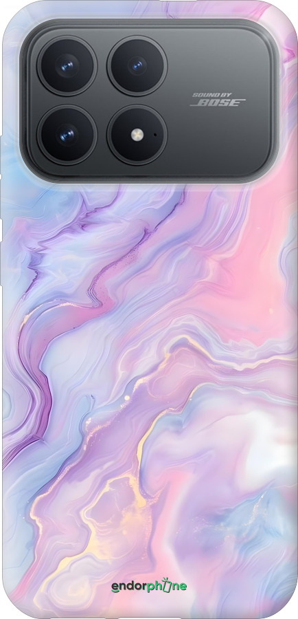 Силиконовый чехол Нежный мрамор для Xiaomi Redmi K90 5G - 6310u-4237 изображение 