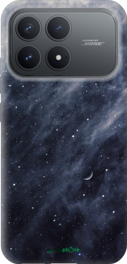 Силиконовый чехол Голубые облака, Голубая луна для Xiaomi Redmi K90 5G - 6398u-4237 изображение 