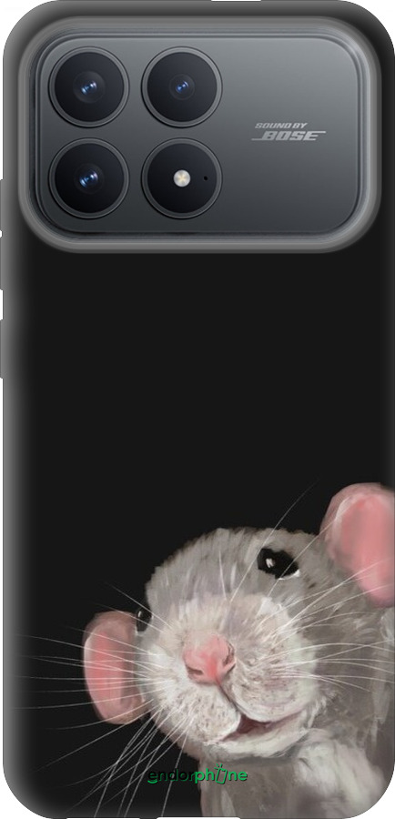 Силиконовый чехол The Peeking Rat для Xiaomi Redmi K90 5G - 6442u-4237 изображение 