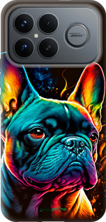 Силиконовый чехол Яркий бульдог для Xiaomi Redmi K90 Pro Max 5G - 5547u-4236 изображение 