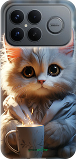 Силиконовый чехол White cat для Xiaomi Redmi K90 Pro Max 5G - 5646u-4236 изображение 