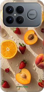 Силиконовый чехол Фрукты 3 для Xiaomi Poco F8 Ultra - 6703u-4232 изображение 