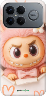 Силиконовый чехол Лабубу 2 для Xiaomi Poco F8 Ultra - 6710u-4232 изображение 