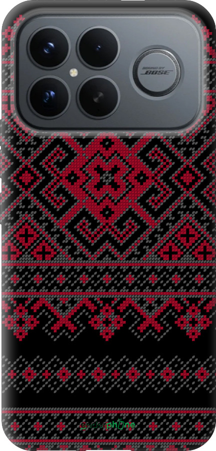 Силиконовый чехол Вышиванка 52 для Xiaomi Redmi K90 Pro Max 5G - 1763u-4236 изображение 