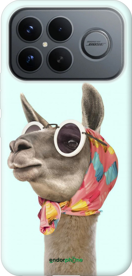 Силиконовый чехол Модная лама для Xiaomi Redmi K90 Pro Max 5G - 4479u-4236 изображение 