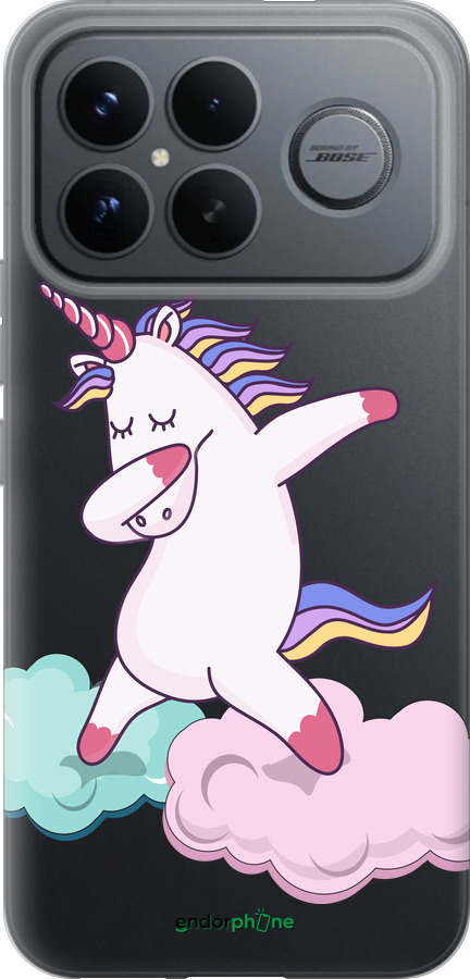 Силиконовый чехол Единорог для Xiaomi Redmi K90 Pro Max 5G - 4702u-4236 изображение 