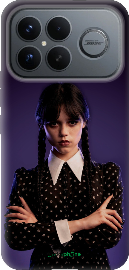 Силиконовый чехол Wednesday v3 для Xiaomi Redmi K90 Pro Max 5G - 5517u-4236 изображение 
