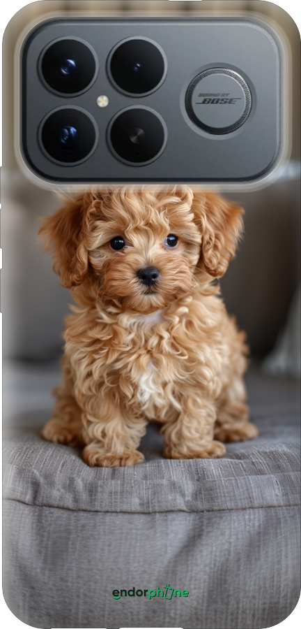 Силіконовий чехол Mini-maltipoo для Xiaomi Poco F8 Ultra - 6158u-4232 изображение 
