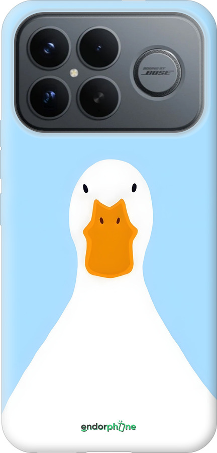 Силиконовый чехол Гусь для Xiaomi Redmi K90 Pro Max 5G - 6350u-4236 изображение 