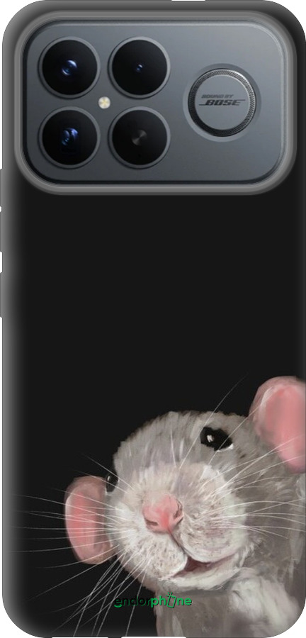 Силиконовый чехол The Peeking Rat для Xiaomi Poco F8 Ultra - 6442u-4232 изображение 