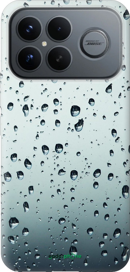 Силиконовый чехол Стекло в каплях для Xiaomi Redmi K90 Pro Max 5G - 848u-4236 изображение 