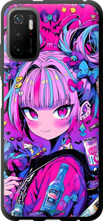 TPU чехол Аниме милаха для Xiaomi Poco M3 Pro - 6314b-2369 изображение 