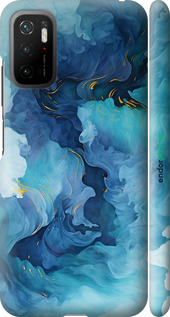 3D пластиковий матовий чехол Акварель для Xiaomi Poco M3 Pro - 6320m-2369 изображение 
