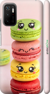 3D пластиковий матовий чехол Печиво для Xiaomi Poco M3 Pro - 6693m-2369 изображение 