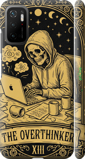 3D пластиковый матовый чехол The Overthinker для Xiaomi Redmi Note 10 5G - 6774m-2556 изображение 