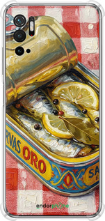 Силіконовий протиударний с посиленими кутами чехол Vintage Sardine Tin Phone для Xiaomi Redmi Note 10 5G - 6772sp-2556 изображение 