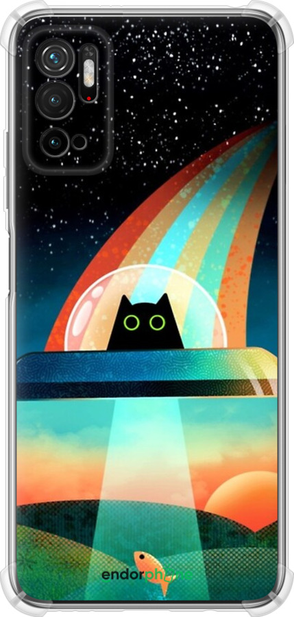 Силикон с усиленными углами чехол № 5395 для Xiaomi Poco M3 Pro - 5395sp-2369 изображение 