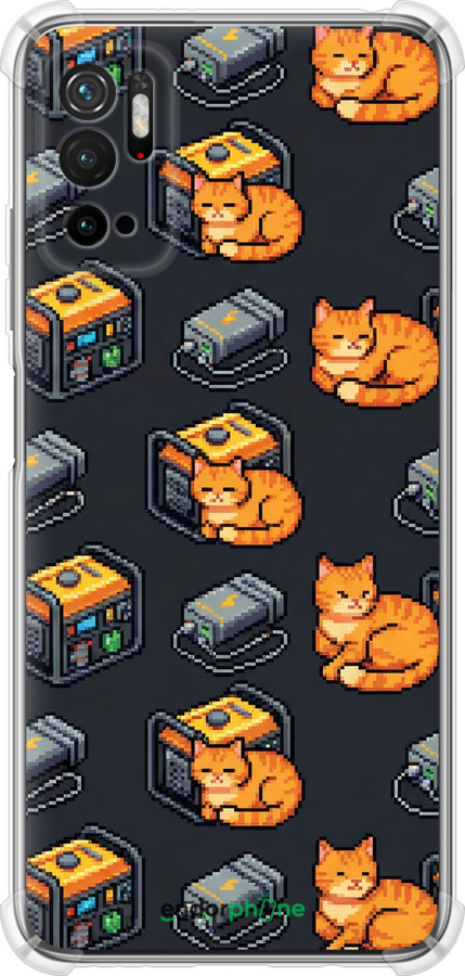 Силіконовий протиударний с посиленими кутами чехол Autonomous Zone для Xiaomi Redmi Note 10 5G - 6771sp-2556 изображение 