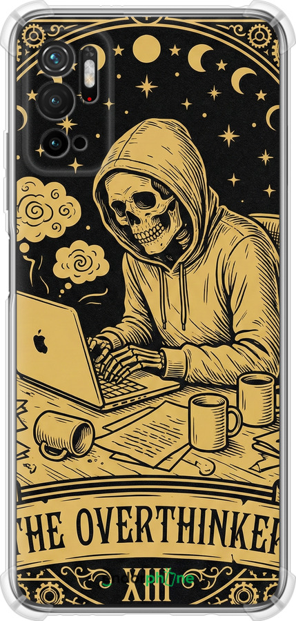 Силіконовий протиударний с посиленими кутами чехол The Overthinker для Xiaomi Redmi Note 10 5G - 6774sp-2556 изображение 