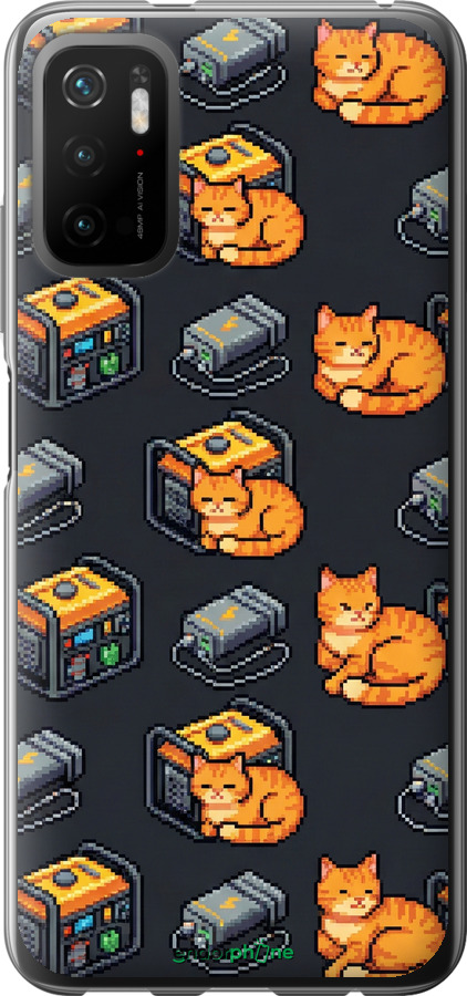 Силиконовый чехол Autonomous Zone для Xiaomi Redmi Note 10 5G - 6771u-2556 изображение 